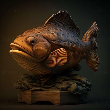 3D модель Bradypterus carpalis (STL)